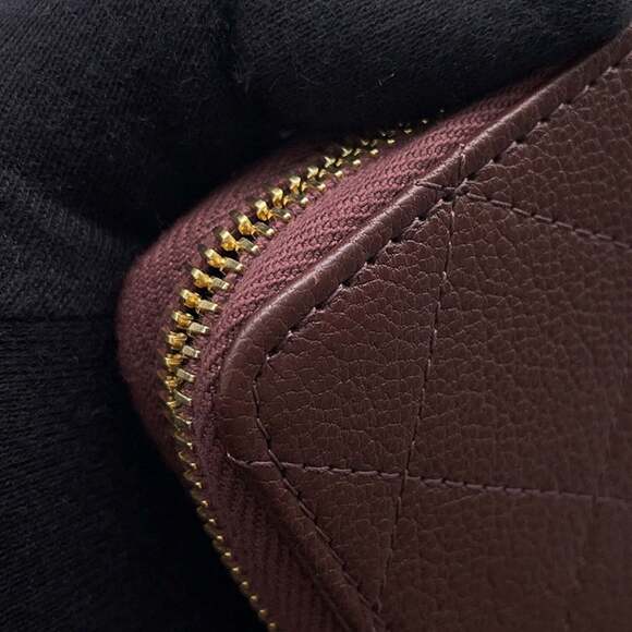 CHANEL Authentic Brown Logo Wallet - Picture 7 of 14